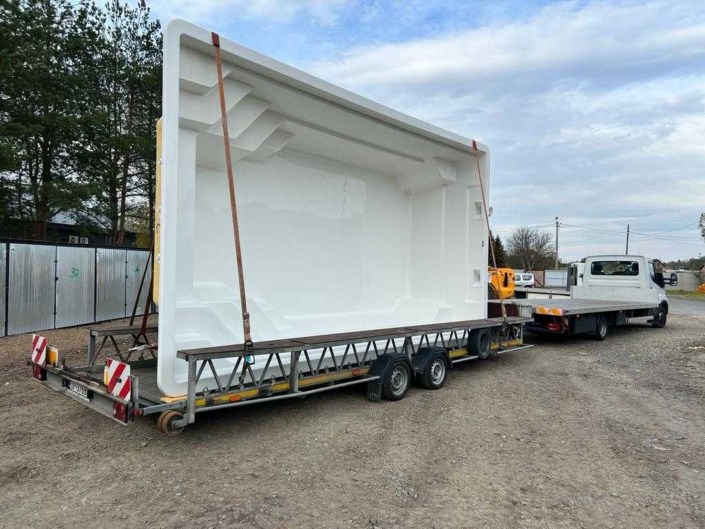 Sp basen poliestrowy Lord 6,50 x 3,70 x 1,50m do wkopania Superpools