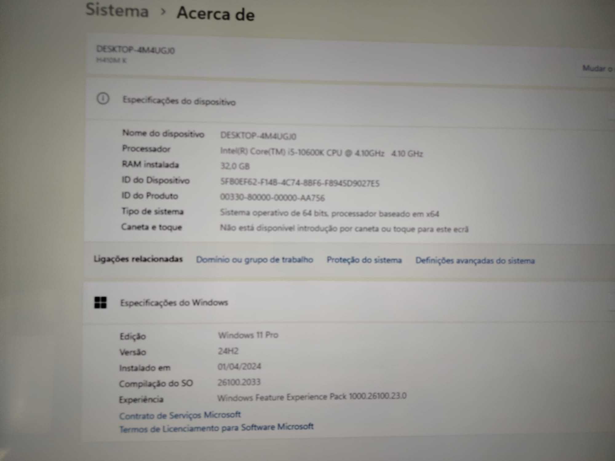 I5-10600k + 32GB RAM + RTX 3080 + SSD 480 + HDD 2TB