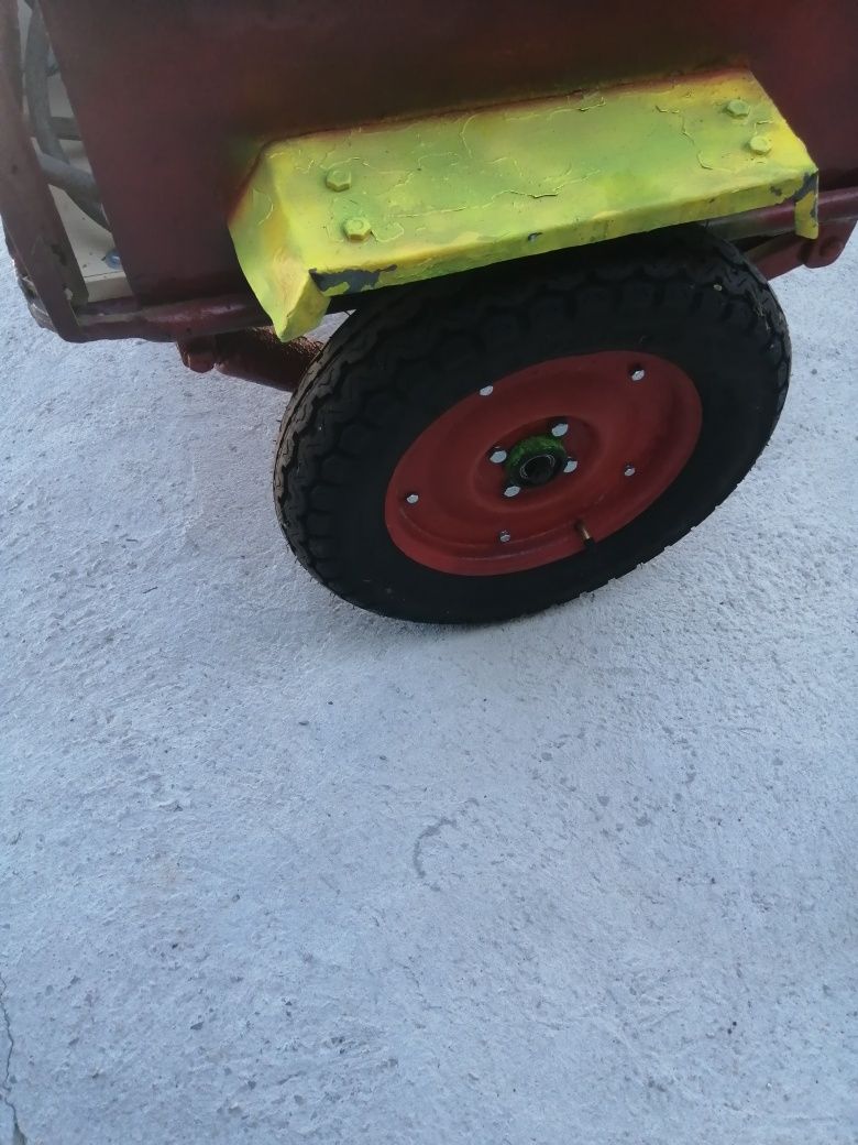 Honda 250 com reboque