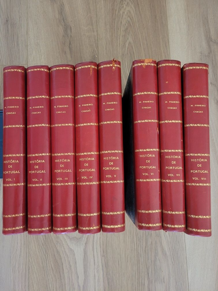 Livros Historia de Portugal M. Pinheiro Chagas