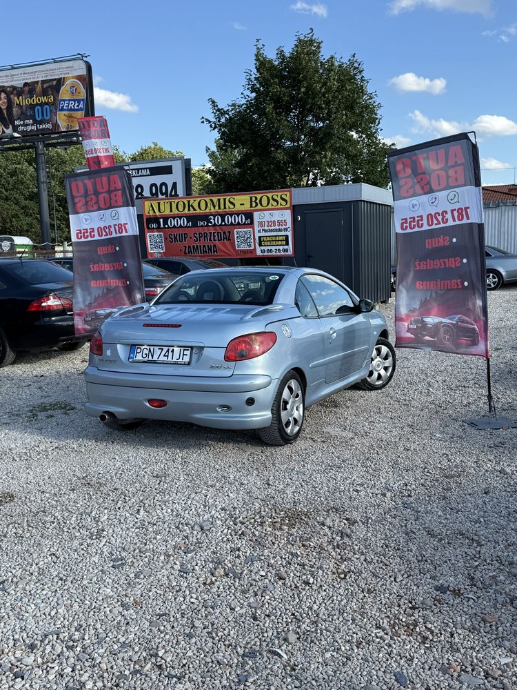 Na Sprzedaż Peugeot 206cc 1.6LPG/super st/klima/alu/zamiana/gwarancja