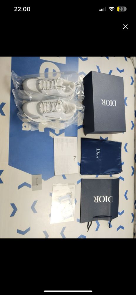 кросовки dior b22
