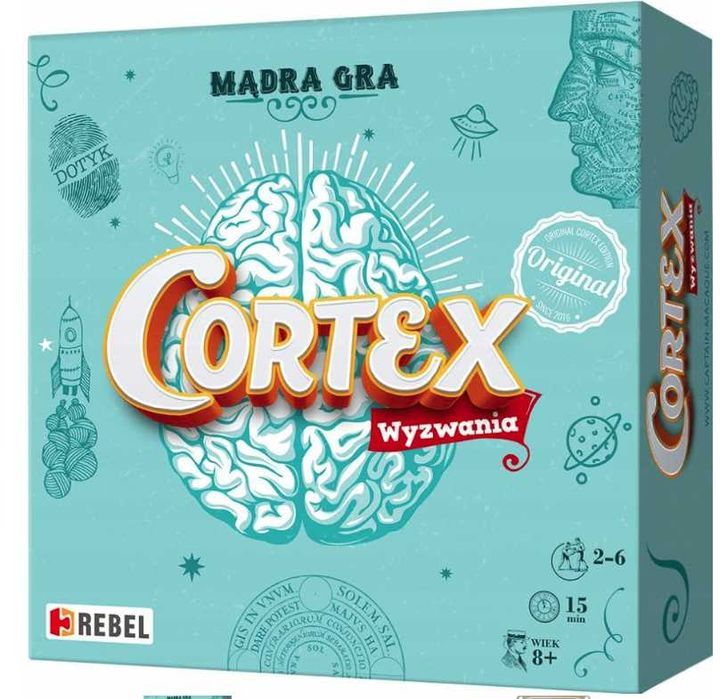 Gra planszowa Rebel Cortex Wyzwania 053112