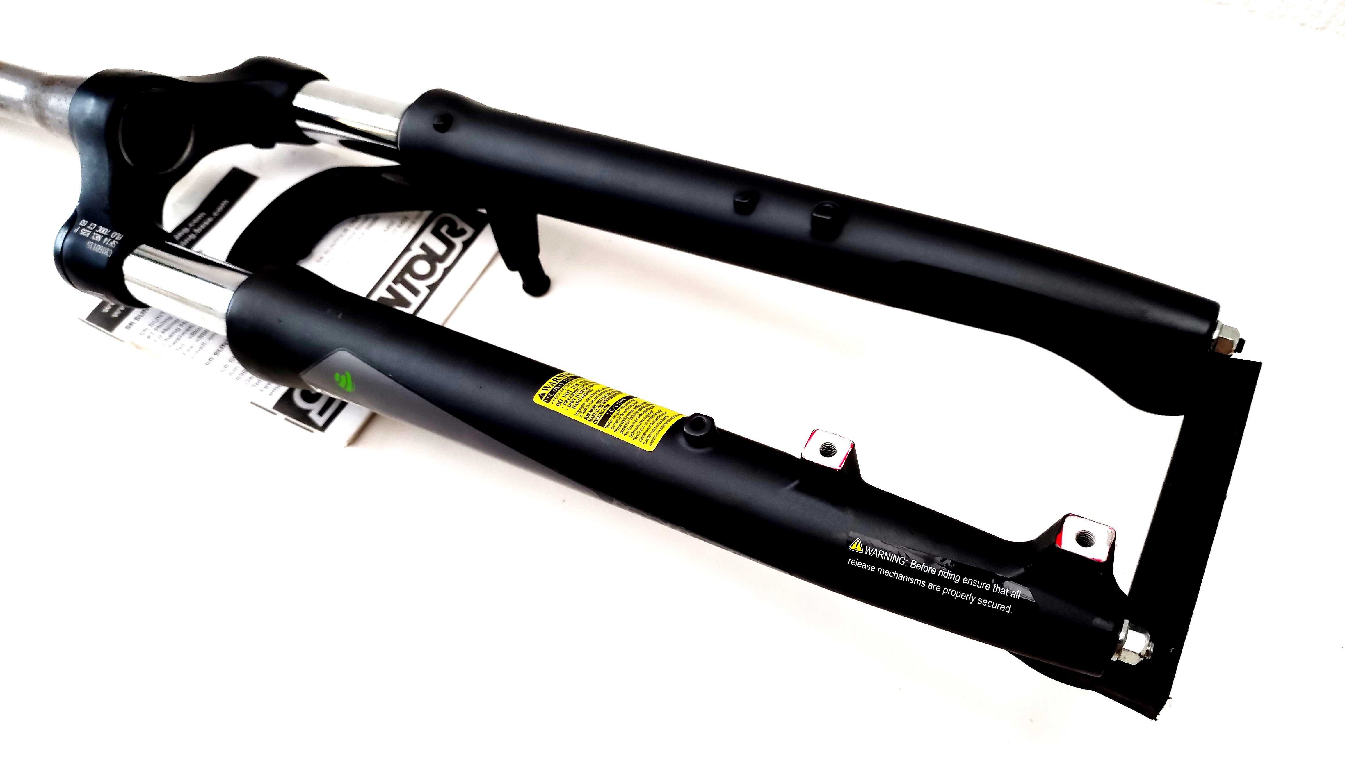 NOWY Amortyzator MTB Suntour NEX E-Bike koło 28/29" Tapered Blokada