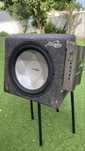 subwoofer automovel e amplificador