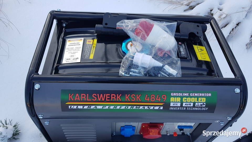 Agregat prądotwórczy KARLSWERK KSK 4849 Generator prądu.
 
Agregat pr
