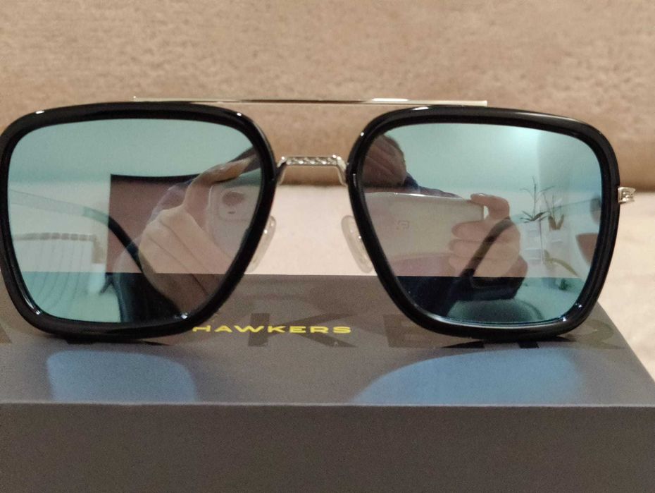 Óculos de sol Hawkers IBIZA - POLARIZED BLACK CHROME novos