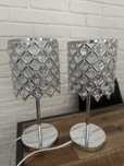 Lampki nocne w stylu glamour
