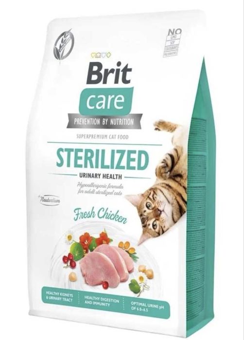 Brit Care Cat Grain Free Sterilized Urinary Health 7 кг