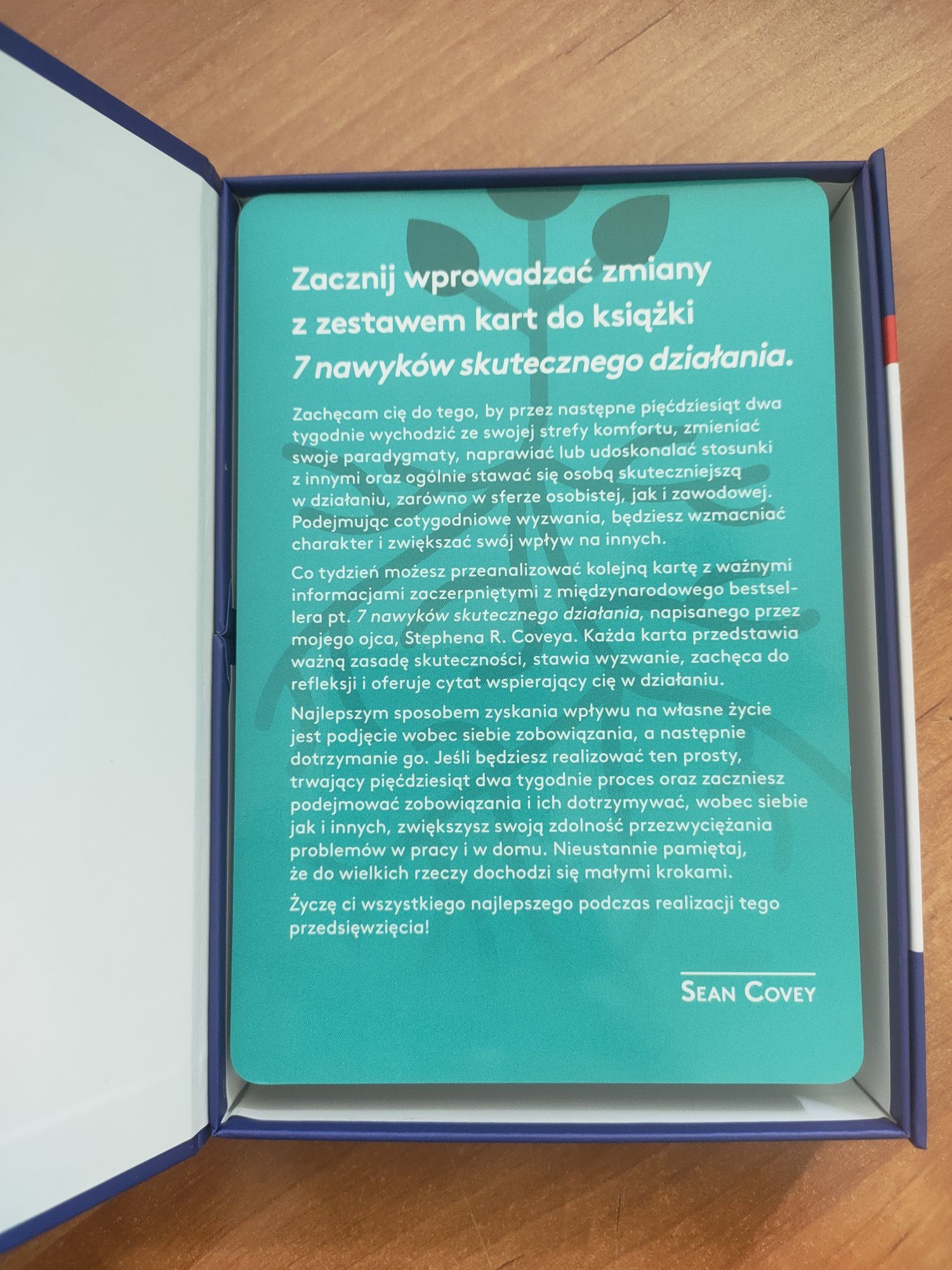 7 nawyków skutecznego działania - 52 karty