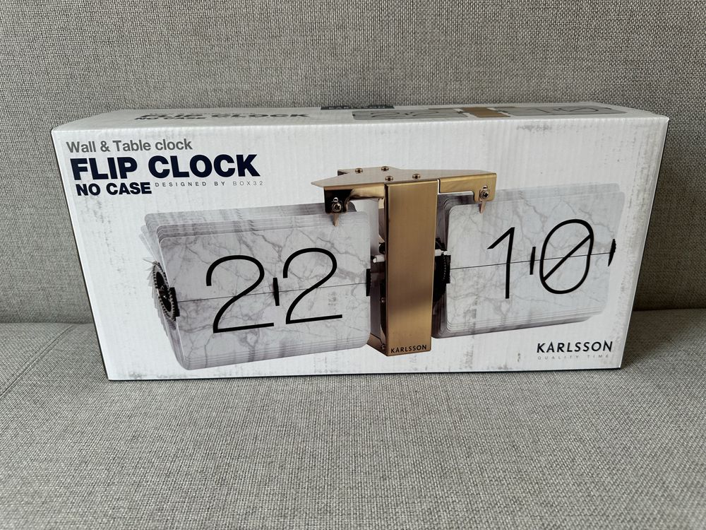 Karlsson Flip Clock No Case - zegar klapkowy