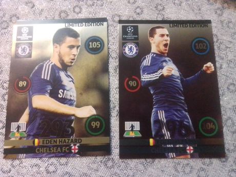 Karty limited edition champions league 2014 Hazard 2015 update