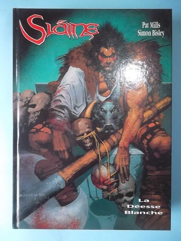 SLÁINE - 9 volumes em francês - Simon BISLEY, Glenn FABRY, Pat MILLS