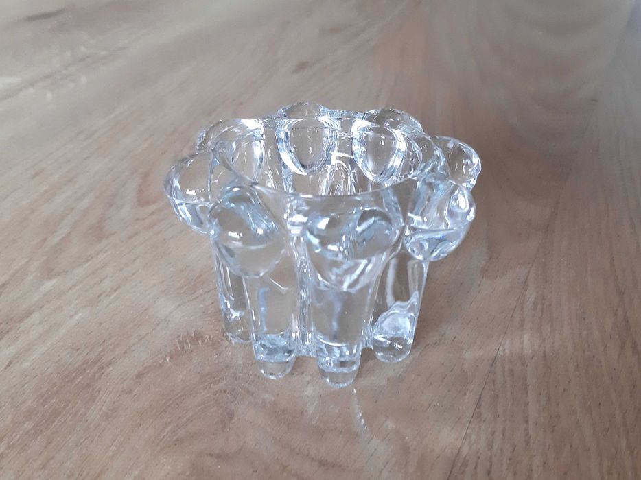 Świecznik szklany kryształowy Radiant Drost Ząbkowice