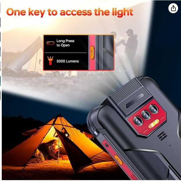 CUBOT Kingkong 8(2024)telemóvel Android 13-bateria 10600 mAh ,