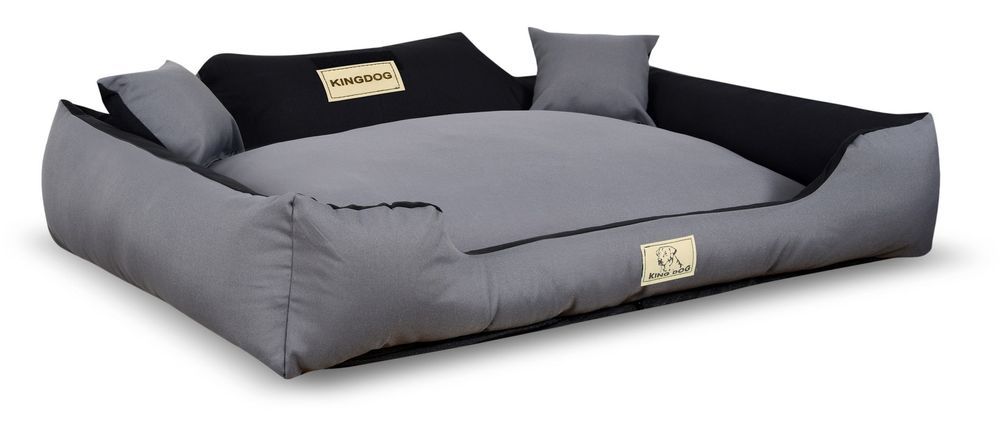 legowisko dla psa kojec mm43 115x95 cm personalizowane ciemnoszare