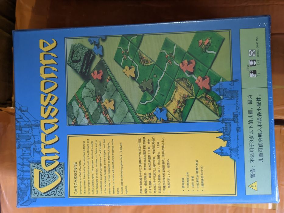 Нова! Настільна гра Carcassonne Каркассон база