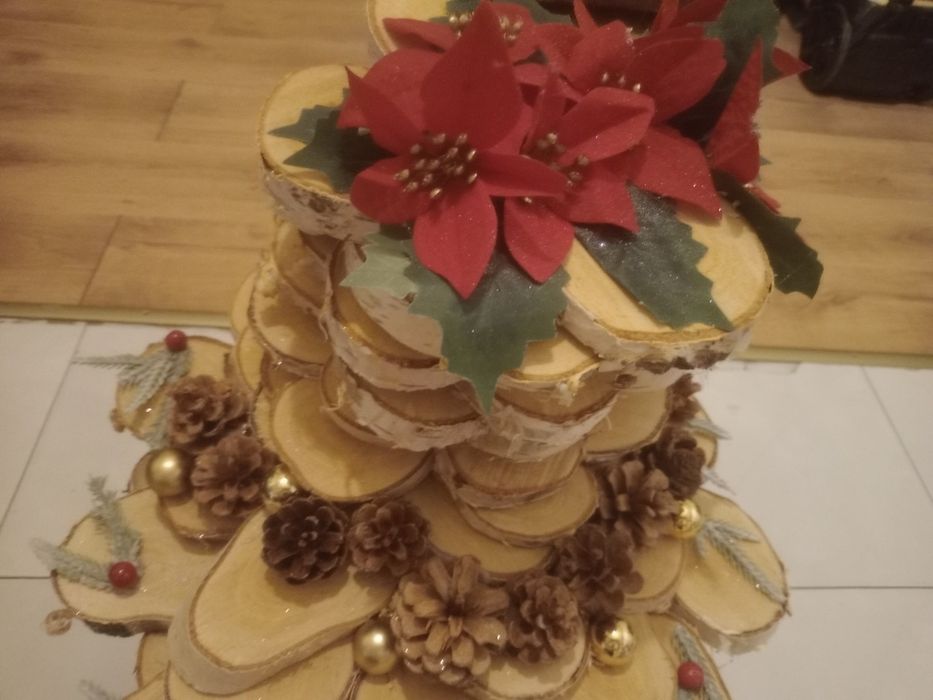 Stroik z plastrów brzozy