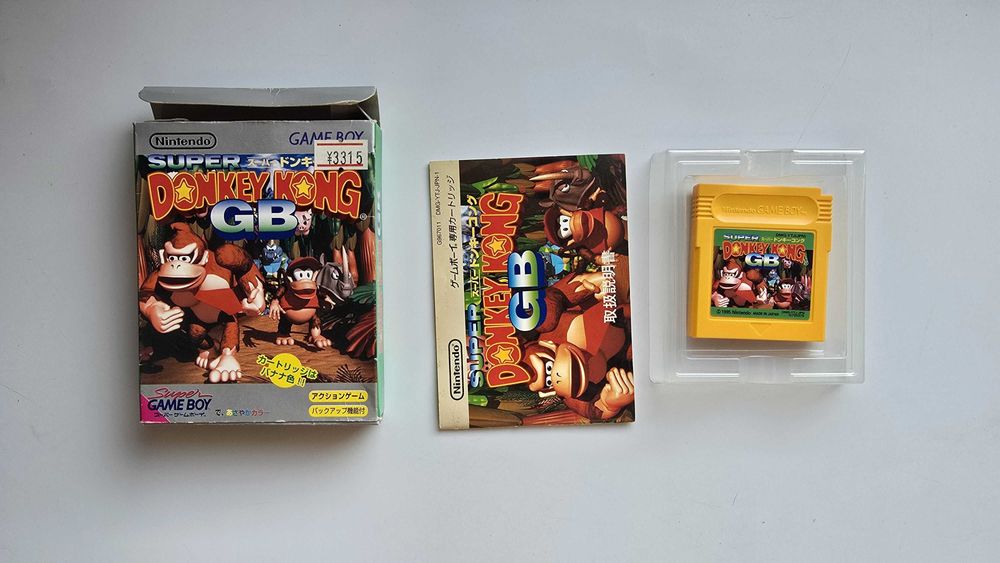 Super Donkey Kong GB Gameboy Classic, Japan