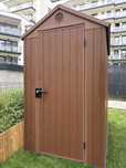 Domek ogrodowy DARWIN 4x6 Brown - 118x185cm - KETER