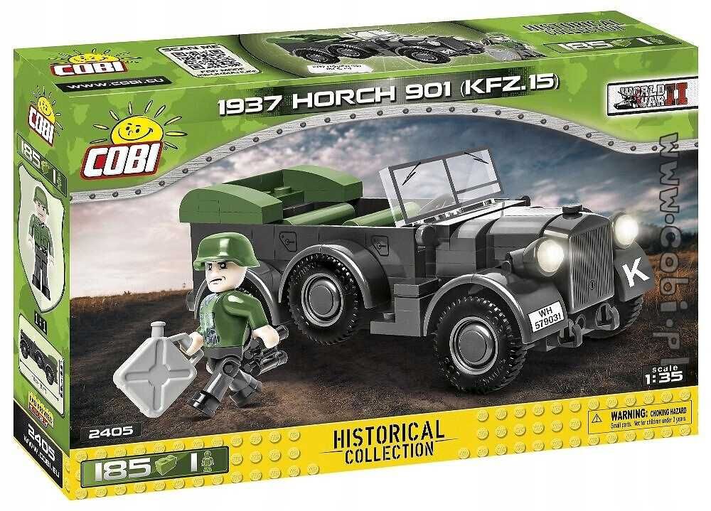 2405 Cobi HC 1937 wojskowy samochód osobowo-terenowy Horch 901 kfz.15