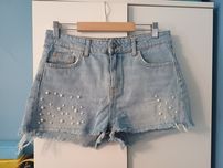 Spodenki jeansowe Zara M