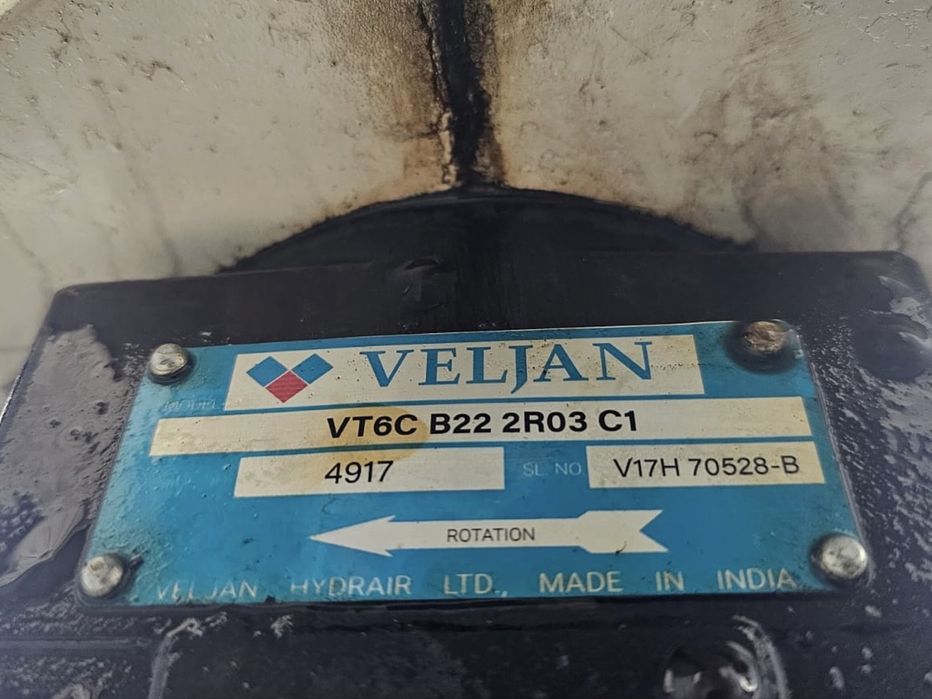 Silnik elektryczny ALMO 30kW + pompa wysokocisnieniowa VELJAN VT6C