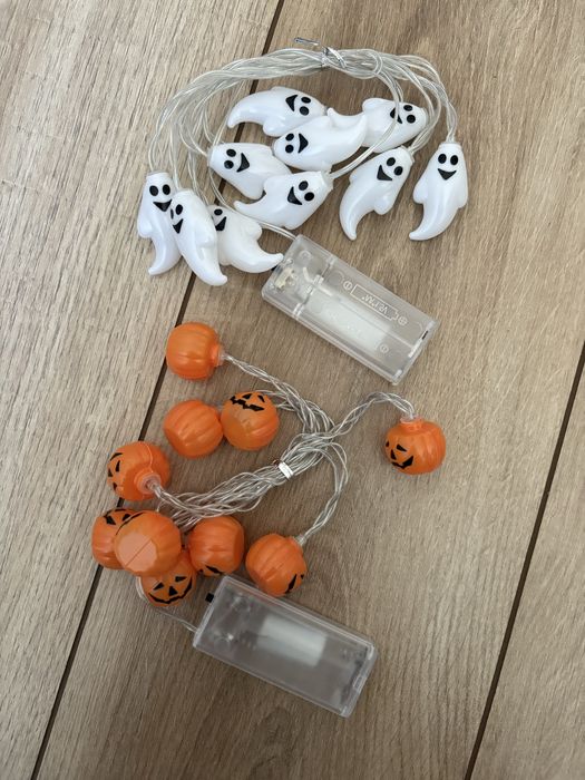 Zestaw girland hallowen dynie duszki