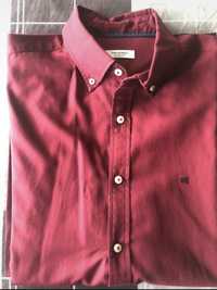 Camisa bordeaux Pedro del Hierro