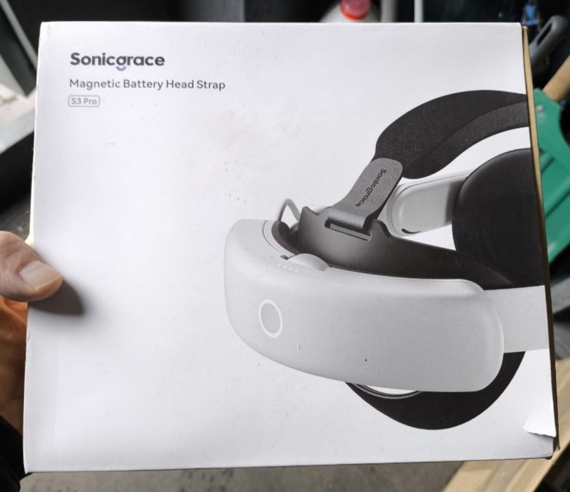 Ремінець Sonicgrace S3 Pro для Meta Quest 3 та Quest 3s , АКБ 8000mAh
