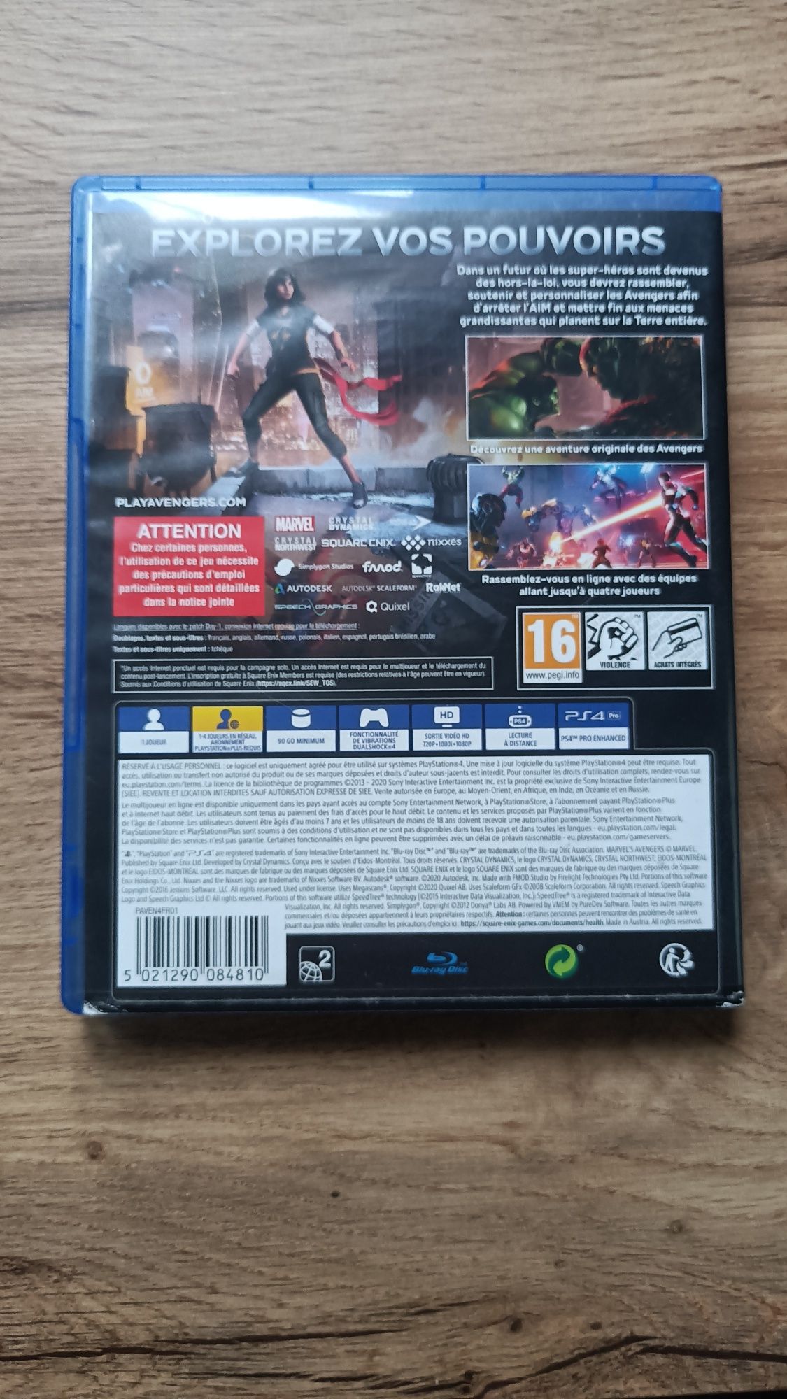 Marvel Avengers PS4 (PL)