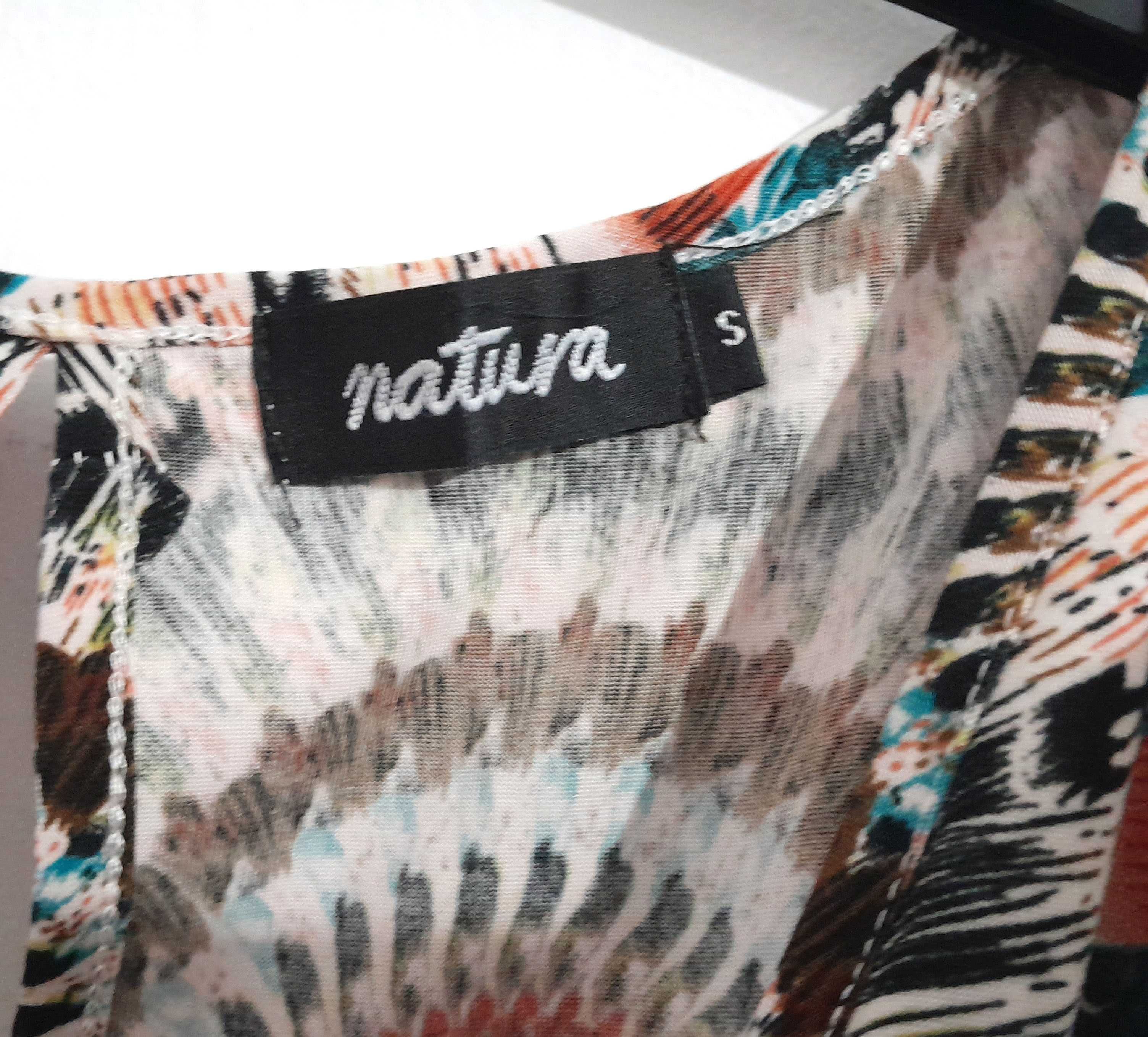 Vestido comprido padrão mandalas da Natura T: S