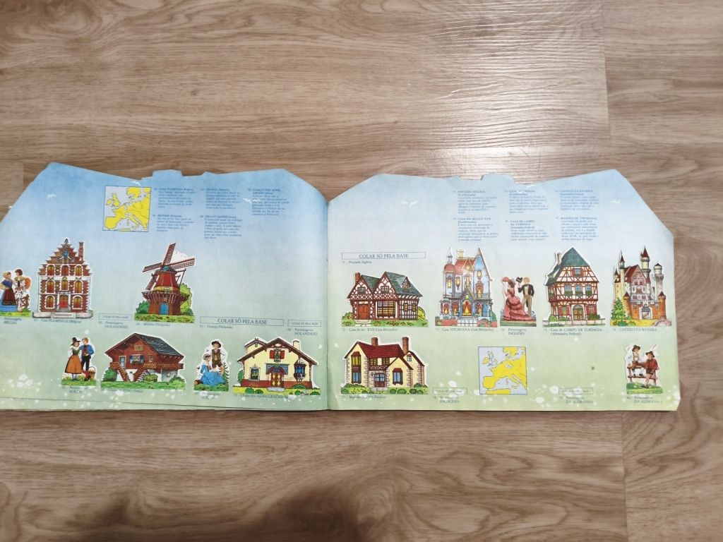 Coleção de cromos As minhas casinhas e os seus habitantes