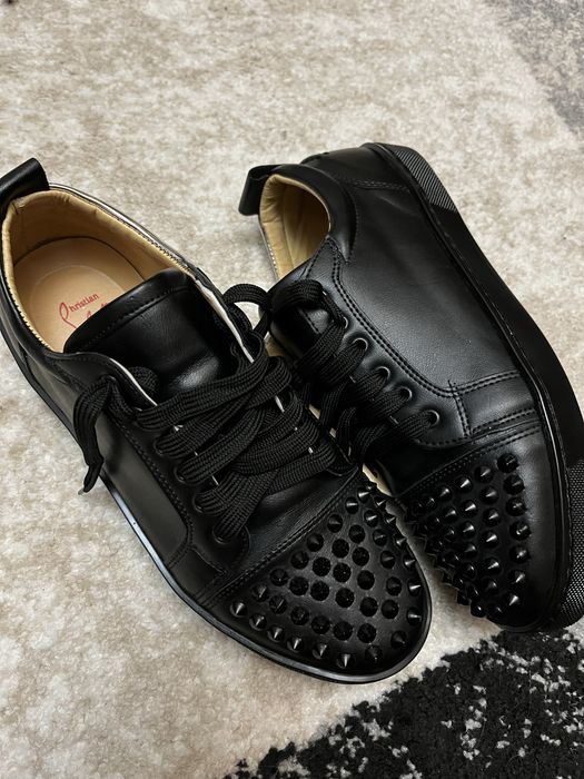 Christian Louboutin Louis Junior Spikes, кеди лабутени, лабутены