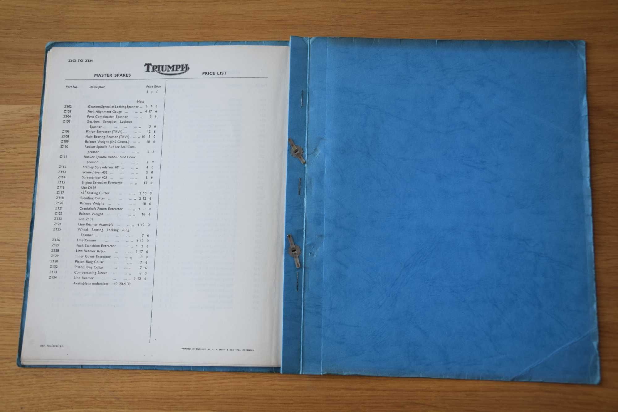 Instrukcja Katalog Triumph