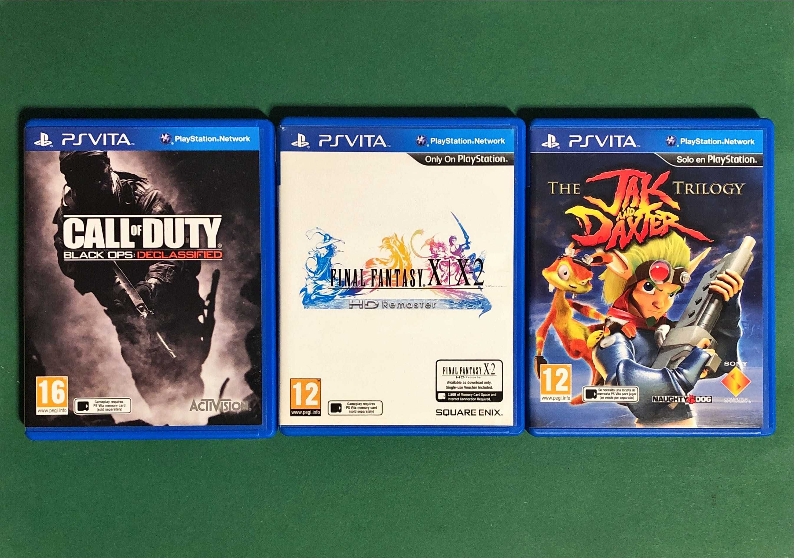 PLAYSTATION VITA PSVita Call of Duty Final Fantasy Minecraft DIVERSOS