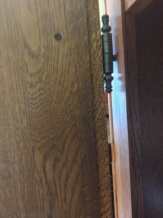 Dębowa meblościanka