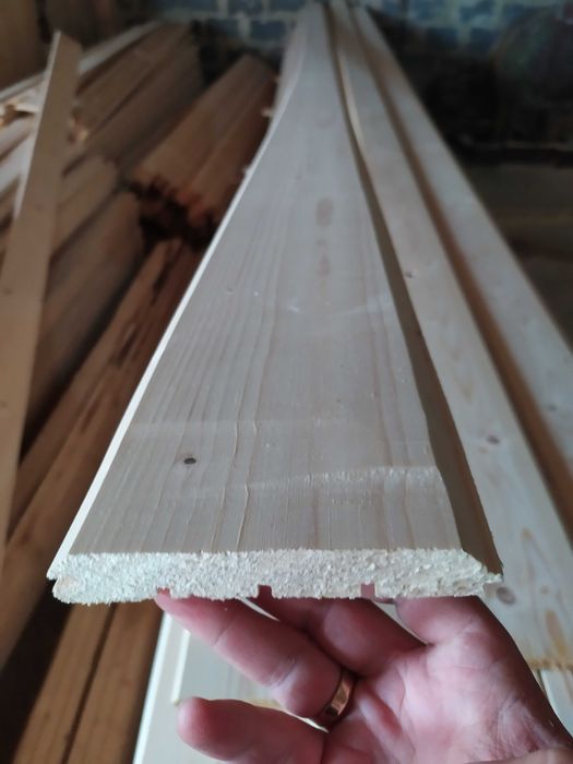 Увага! Дерев'яна вагонка, імітація бруса, підлога та комплектуючі!