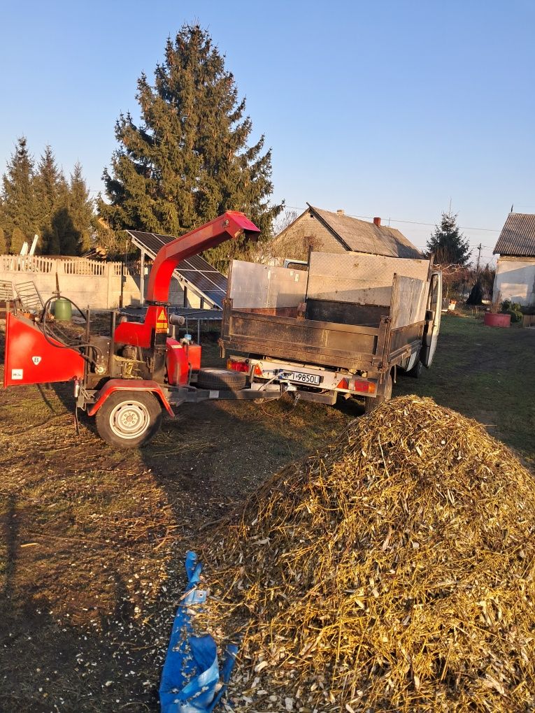 Podnośnik koszowy rębak wynajem/ usługi