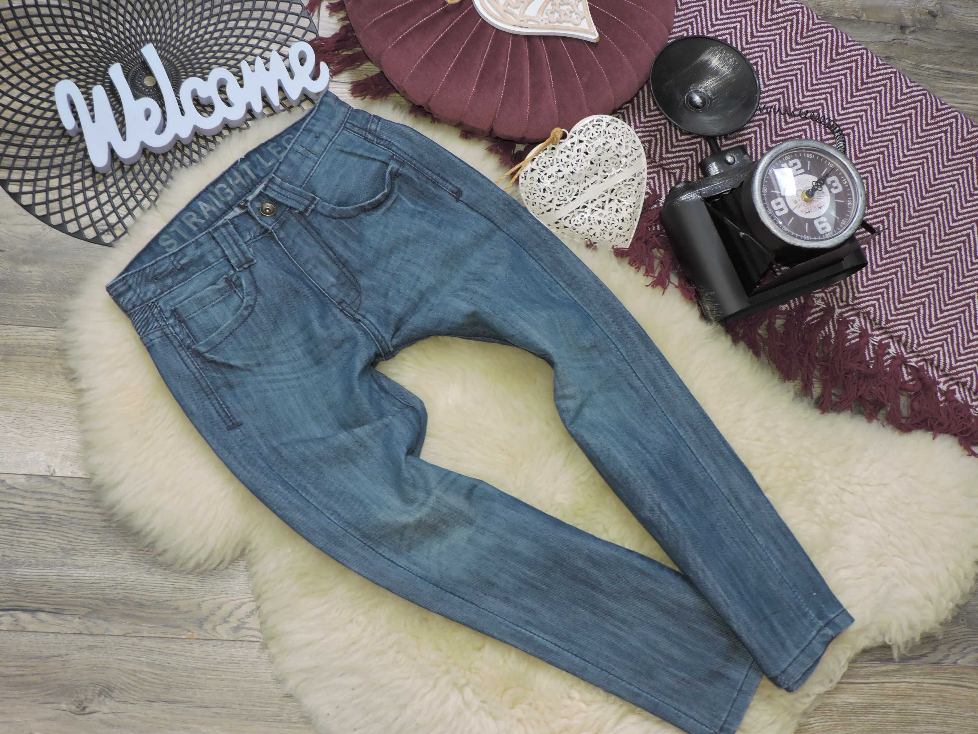 Silver Eight spodnie jeans denim 140