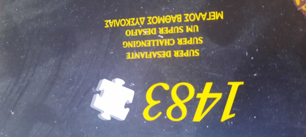 Puzzle 3D de 1483 peças