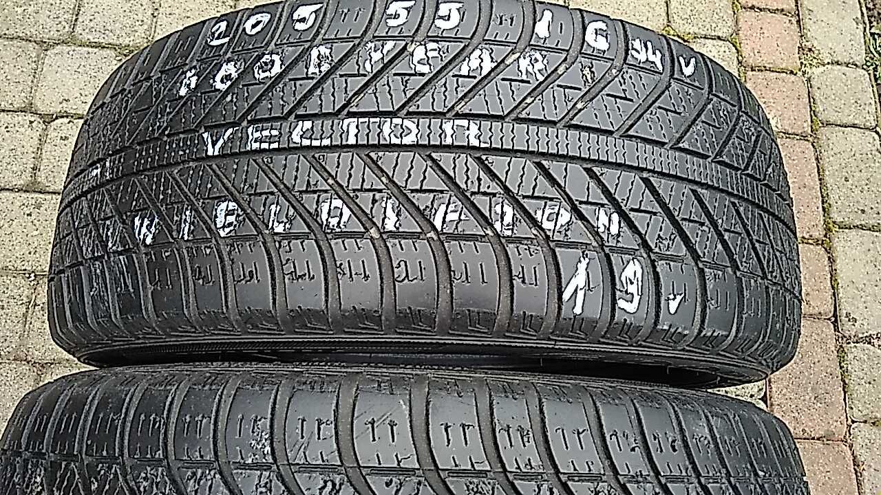 opony 2szt. 205/55/16 Goodyear Wielosezonowe 2019 rok