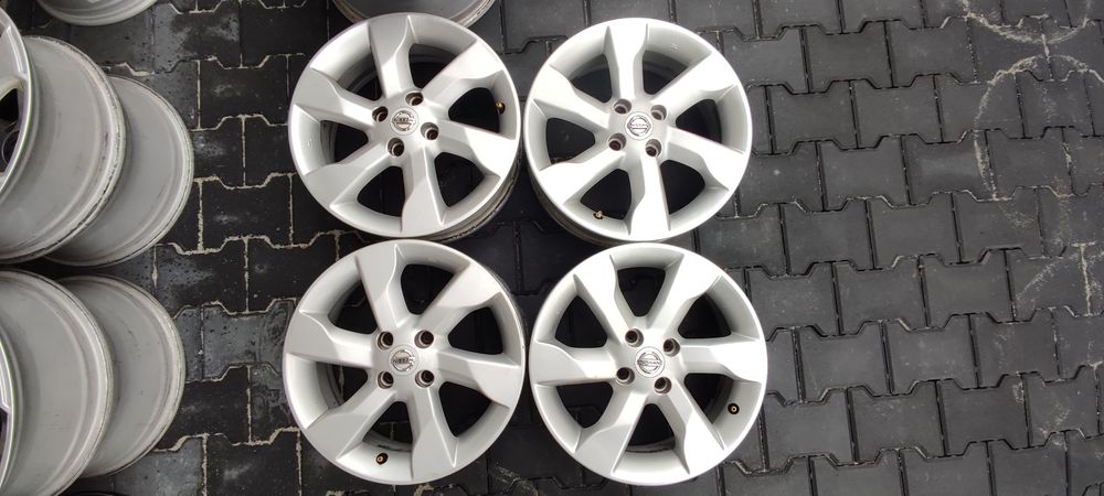 16 4x100  Nissan OE Note Micra oryginalne felgi aluminiowe SUPER STAN