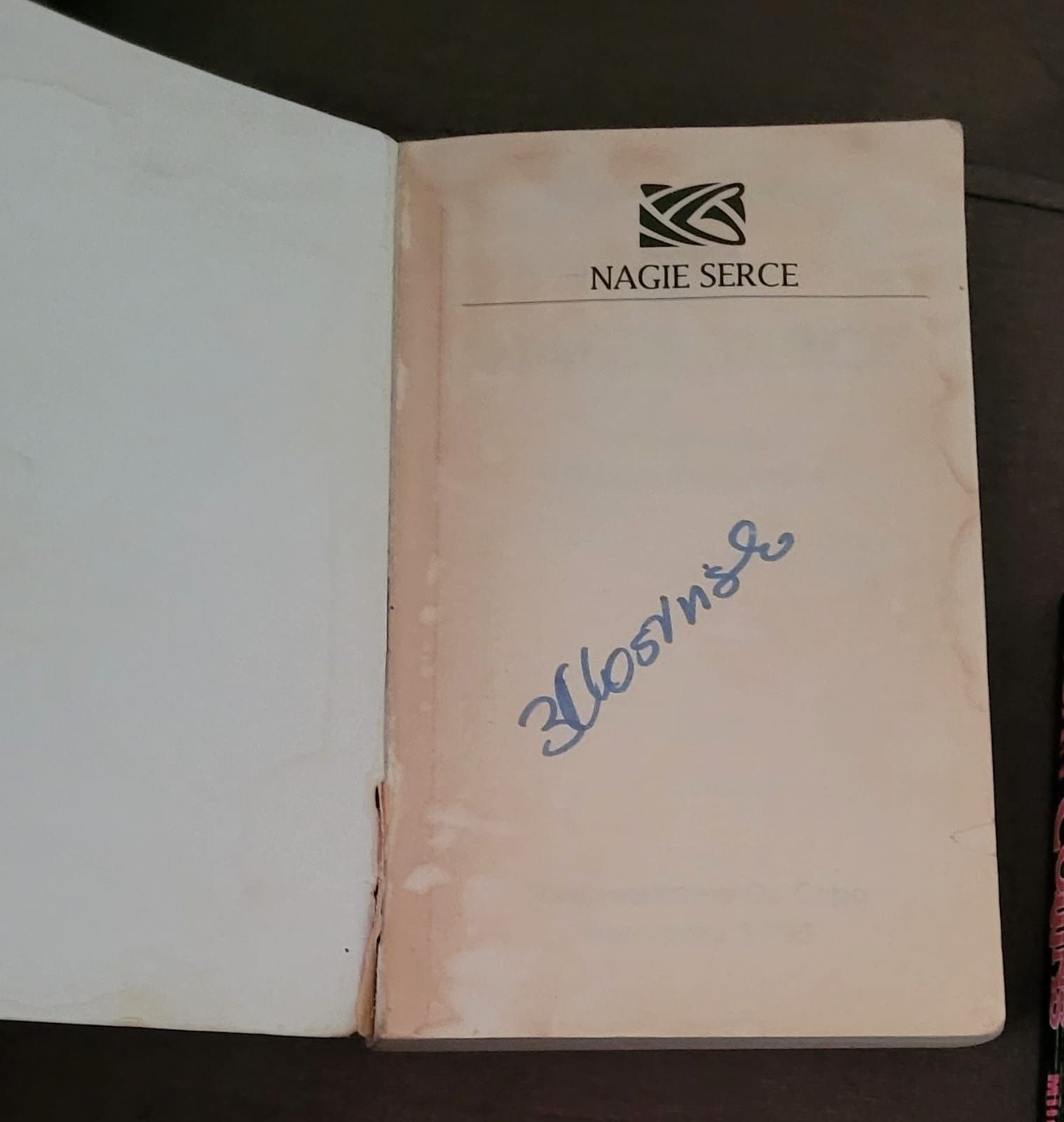 3książki- Odgłos gromu, Nagie serce, Miłość Pożądanie nienawiść