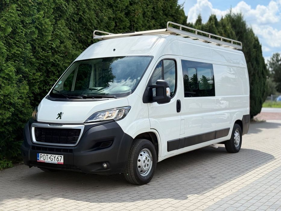 Peugeot BOXER  Boxer Niski Przebieg ! L3H2 7-osobowy ! Brygadówka ! Navi !Klima !