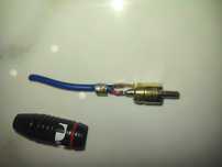 Wtyki RCA / Cinch Nakamichi HQ HI-FI Premium 24k Gold