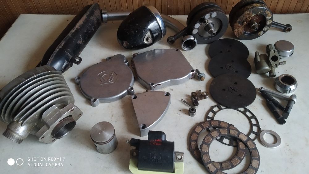 Поршневая/коленвал Рига веломопед новая ссср