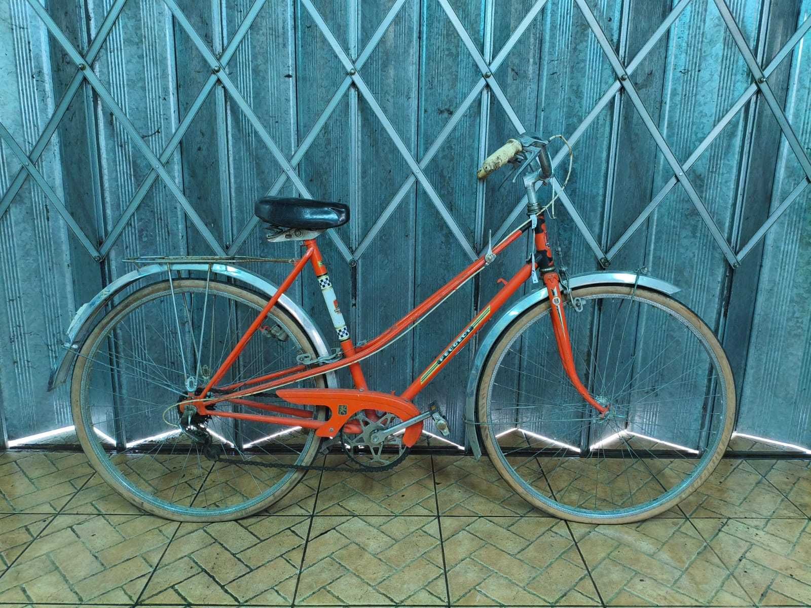 Bicicleta Peugeot Vintage Roda 26 - Toda completa com peças originais