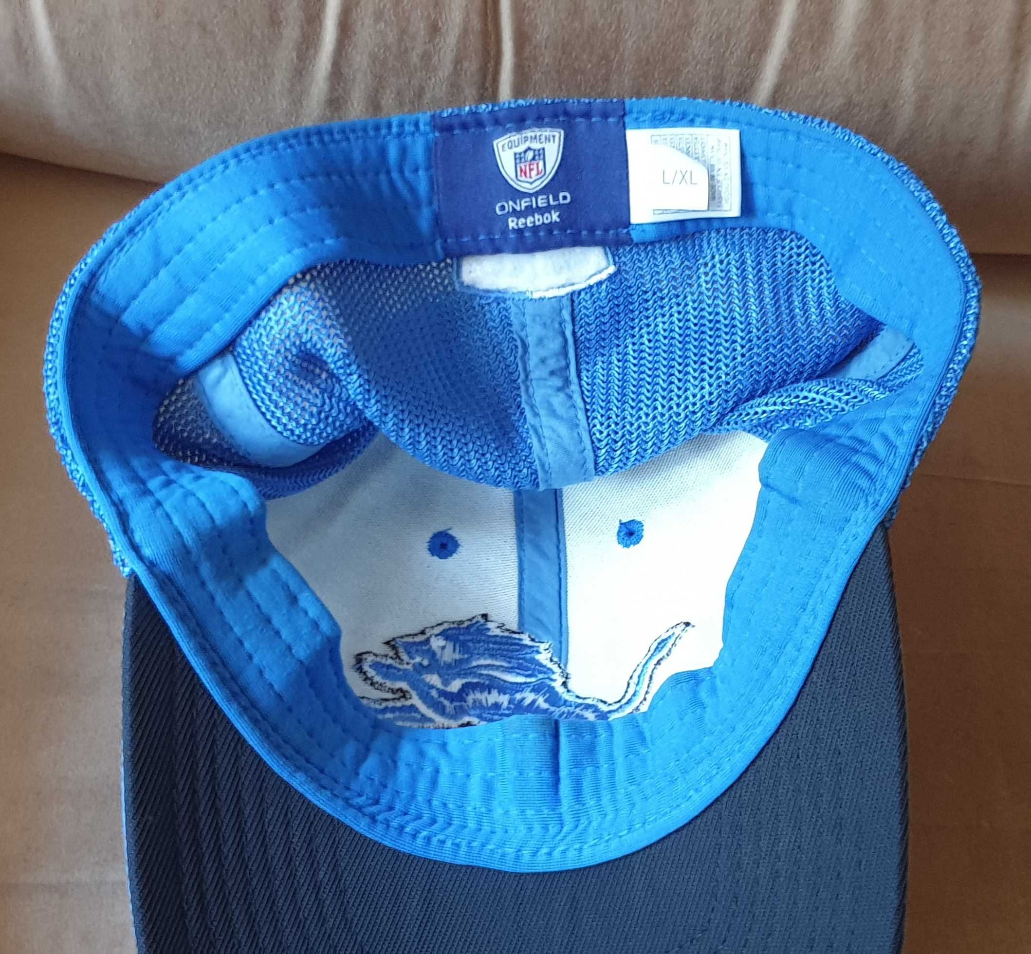 Oryginalna czapka z daszkiem Reebok Detroit Lions