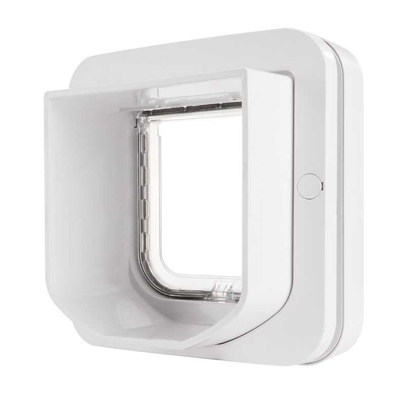 Drzwiczki dla kota, z czytnikiem mikrochipów SureFlap
